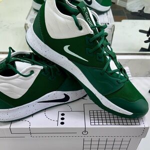 Nike Gorge Green and Black PG 3 Sneakers